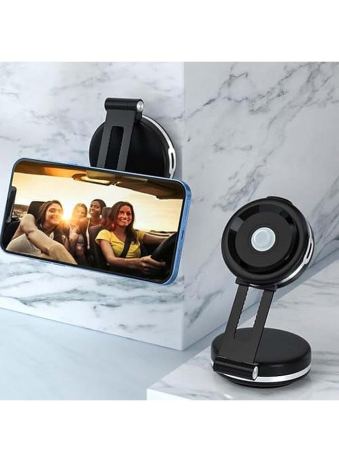 إيروريكس حامل هاتف مغناطيسي مزدوج الجوانب، حامل هاتف عالمي مبتكر يدور 360 درجة ثلاثي الأبعاد، قوة إضافية، مناسب لأجهزة iPhone وAndroid وجميع الهواتف الذكية - Image 5