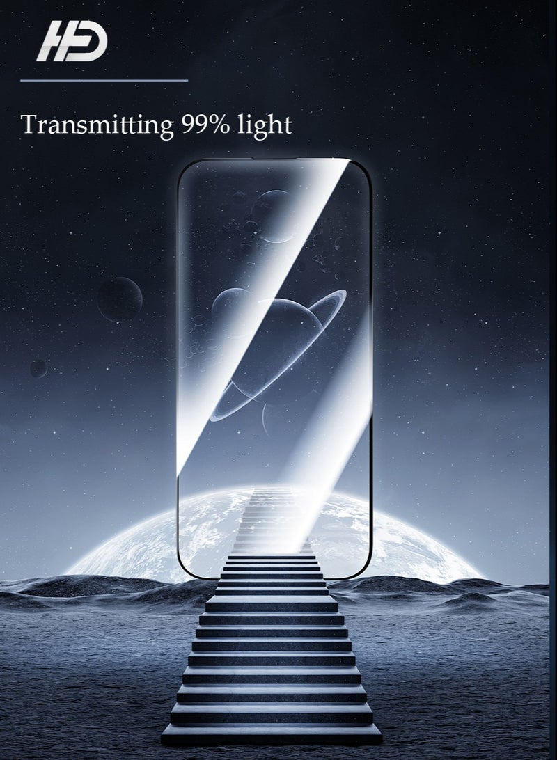 3 PCS Screen Protector for Xiaomi Poco X5 Pro Screen Protecto Film with Easy Installation Tool, Ultra-clear, 【9H Hardness】 【Bubble Free】  【Shatterproof】【Anti Scratch 】 - Image 4