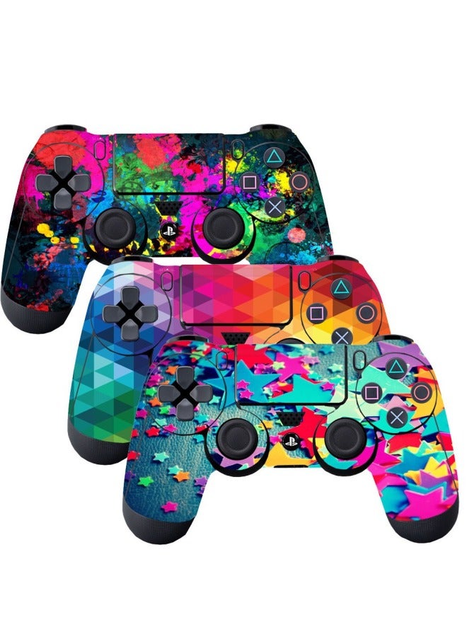 PS4 Handle Film P4 Handle Sticker PS4 Game Handle Colorful Sticker-Color:11  - Image 4
