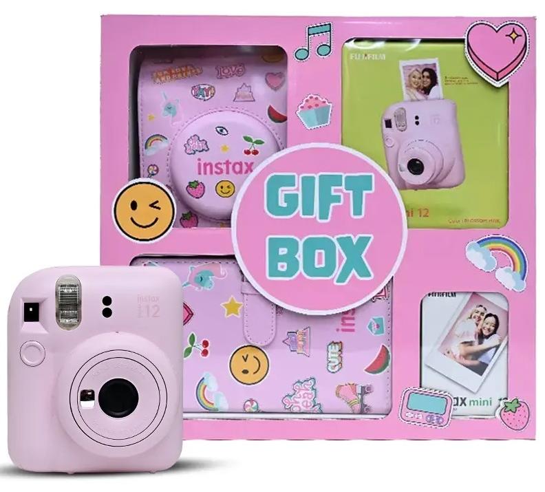 Instax Fujifilm instax mini 12 Gift Box Album - Blossom Pink - Image 1