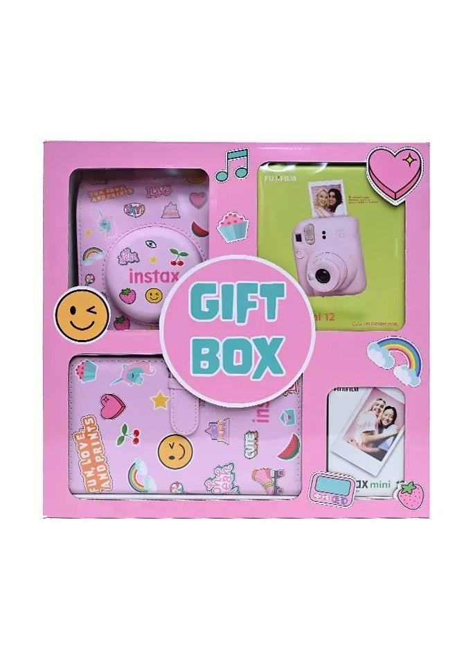Instax Fujifilm instax mini 12 Gift Box Album - Blossom Pink  - Image 3