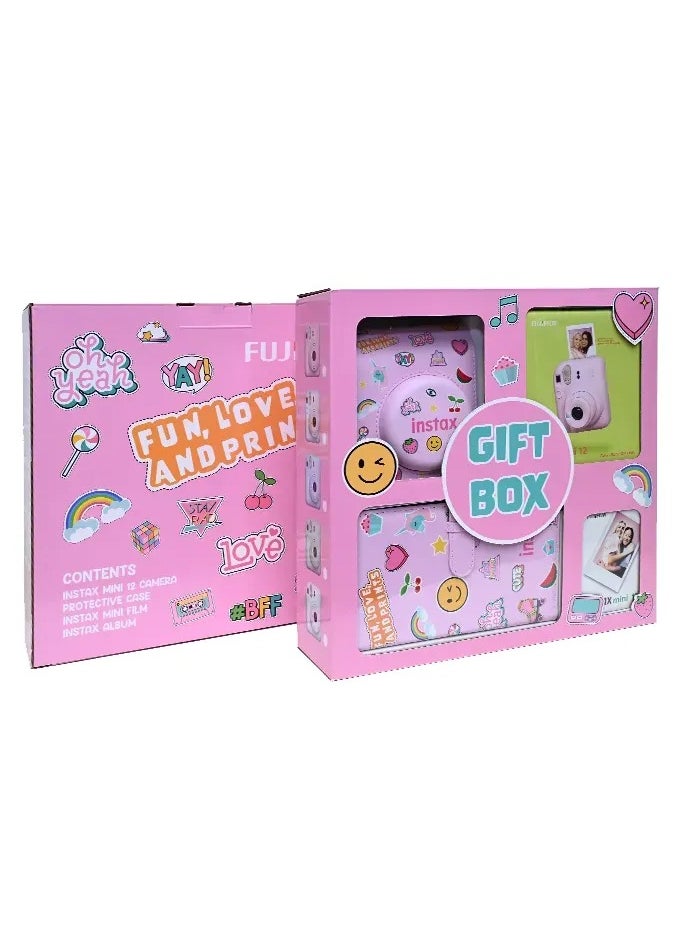 Instax Fujifilm instax mini 12 Gift Box Album - Blossom Pink  - Image 2