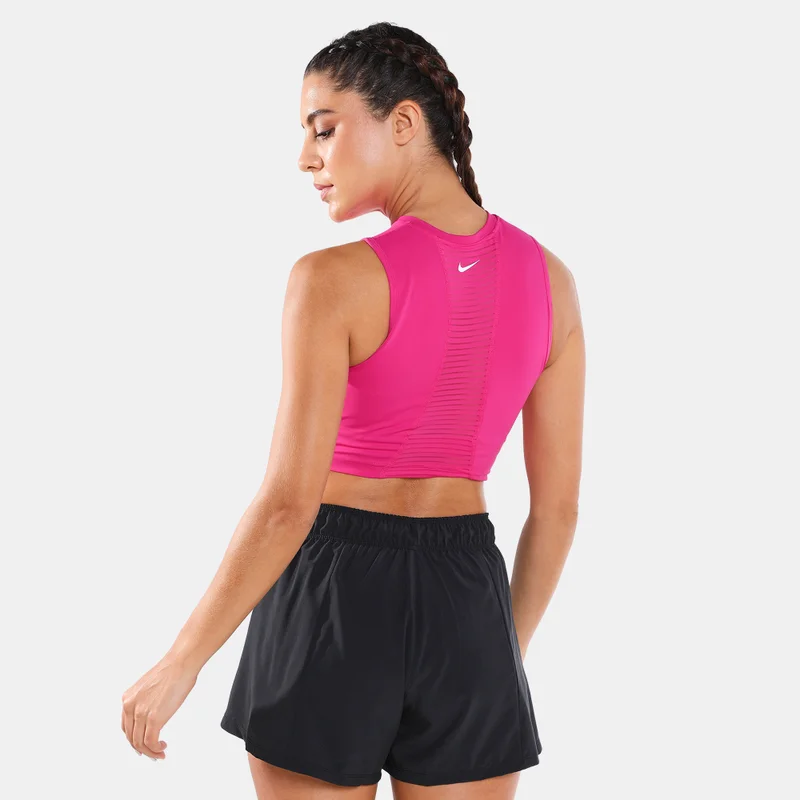 Nike Pink Women's Pro Dri-FIT Cropped Tank Top for Women | Best Price UAE