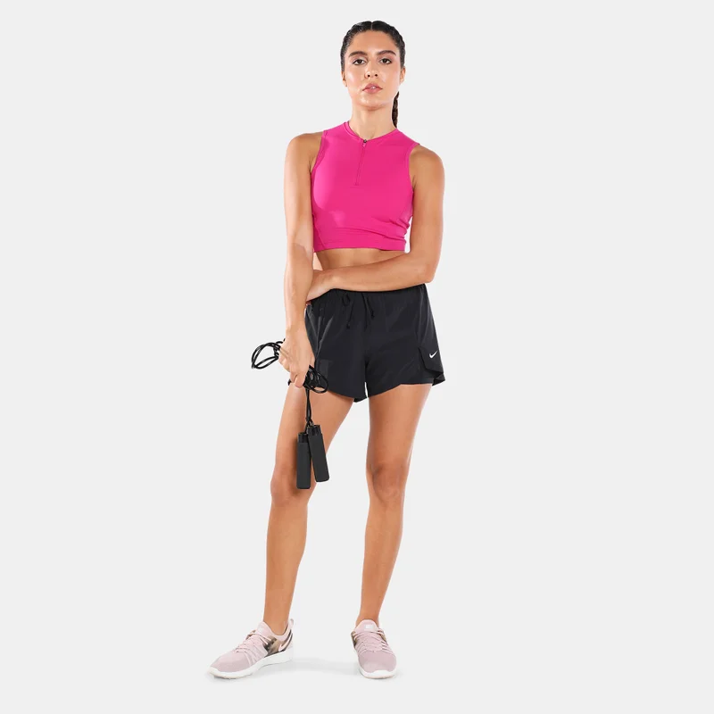 Nike Pink Women's Pro Dri-FIT Cropped Tank Top for Women | Best Price UAE