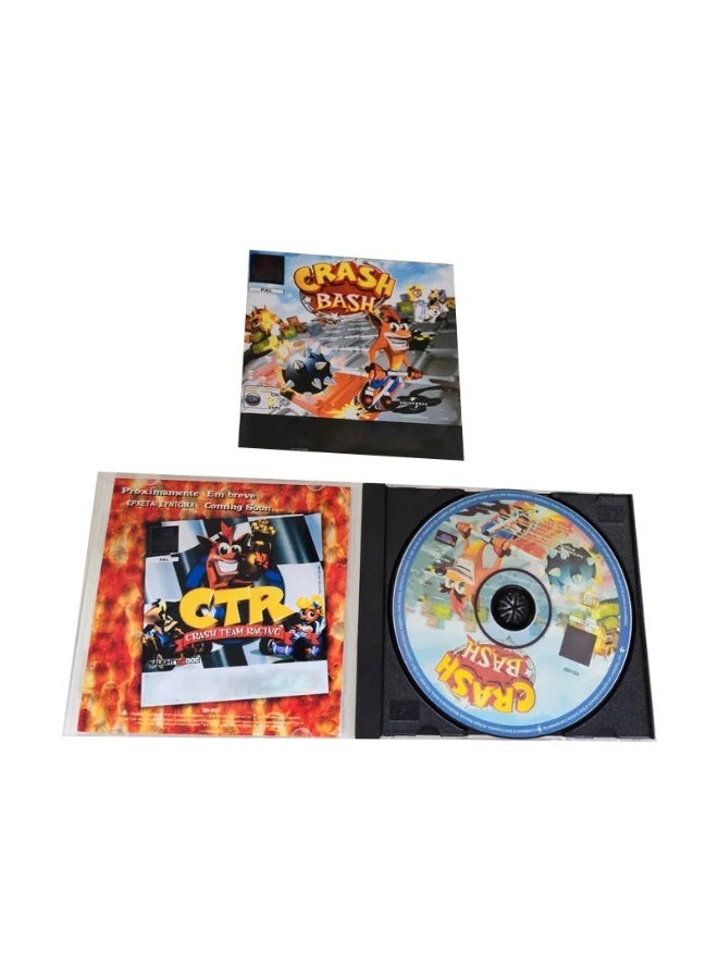 General Crash Bandicoot Carnival PAL version with manual Console game disc box with bonus disc Retro classic CD-ROM direct reading adaptation version.  - Image 3