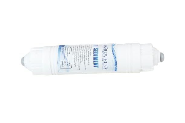 AQUAECO AQUA ECO Aqua Ace Carbon and Sediment for All Type of RO Water Purifier FilterSediment Filter Pre Carbon Filter Inline Filter Set for All RO Water Purifiers Push Fit Universal Water Pipe  - Image 1