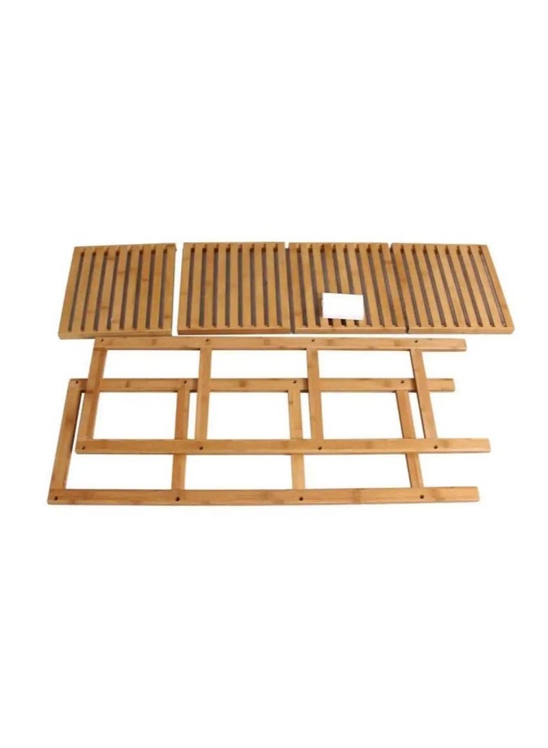 4 Tier Wooden Storage Corner Rack - Image 5