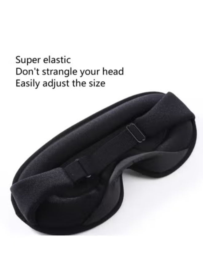 قناع النوم -3D التعتيم قناع العين للنساء والرجال، النوم الجانبي، عدم وجود ضغط رغاوي الذاكرة صديقة للرموش، التنفس، مساعدة النوم للسفر، مناوبة العمل، تخفيف الحساسية الخفيفة - Image 5