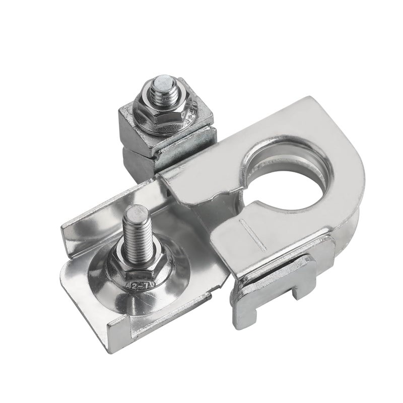 Negative Battery Terminal Clamp w Nuts Fit for F150 Edge Mustang etc Replaces BT4Z14450BA