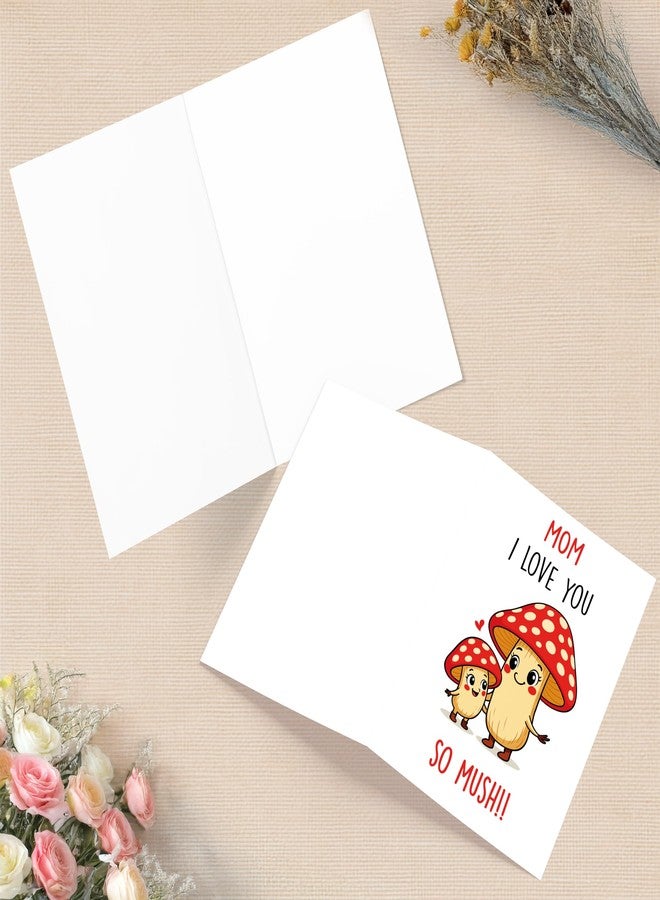 Cheerin Funny Mothers Day Card for Mom – Cute I Love You Card for Mum with Envelope from Daughter and Son – Hilarious Mother's Day Gift for Stepmom, Grandma, or Mother Figures 5x7 - Image 3