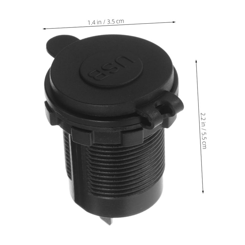 Motorcycle Phone Mount With Dual USB Charger Quick Charging For RV Use - Image 3