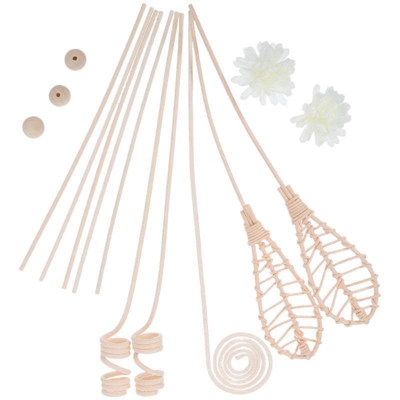 48pcs Aromatherapy Diffuser Sticks: Replacement Rattan Reeds For - Home Fragrance Reeds Sticks Assorted Shaped For Air Freshener - Image 3