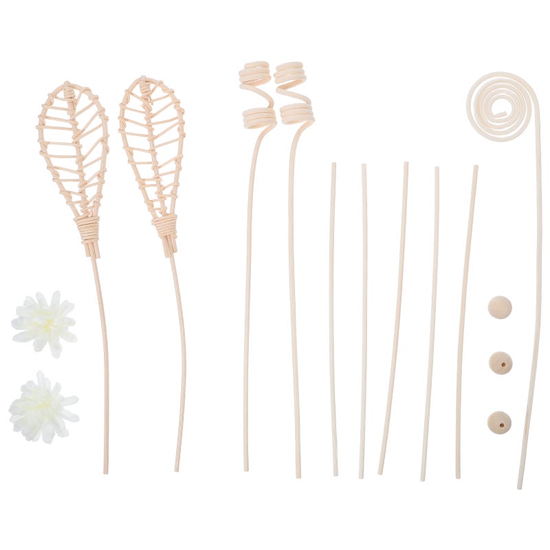 48pcs Aromatherapy Diffuser Sticks: Replacement Rattan Reeds For - Home Fragrance Reeds Sticks Assorted Shaped For Air Freshener - Image 5