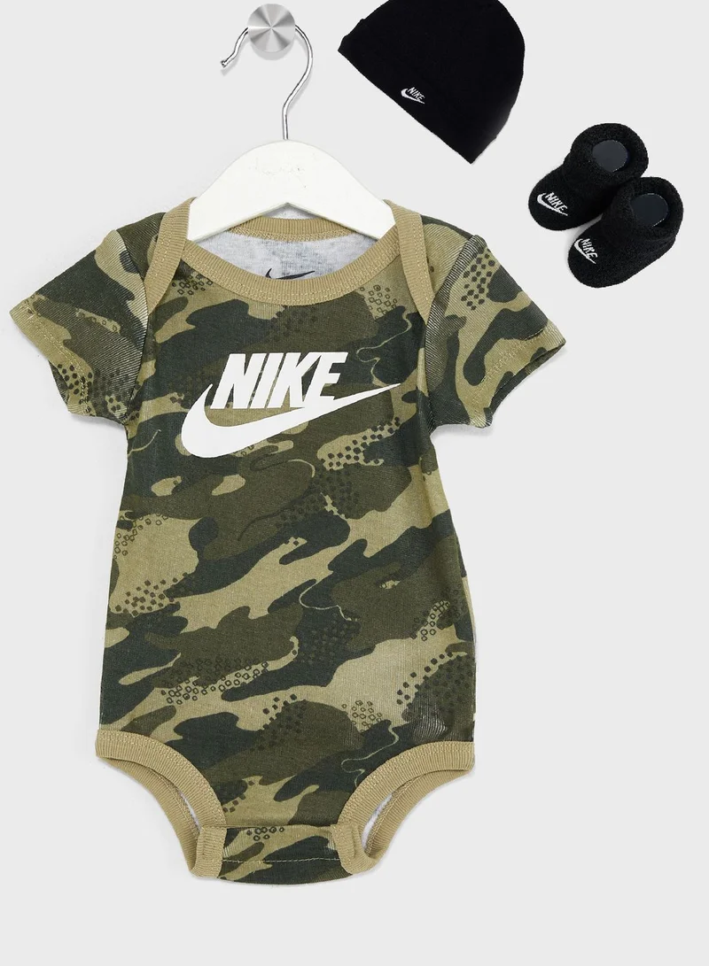 Nike Kids 3 Pack Club Seasonal CamoSet
