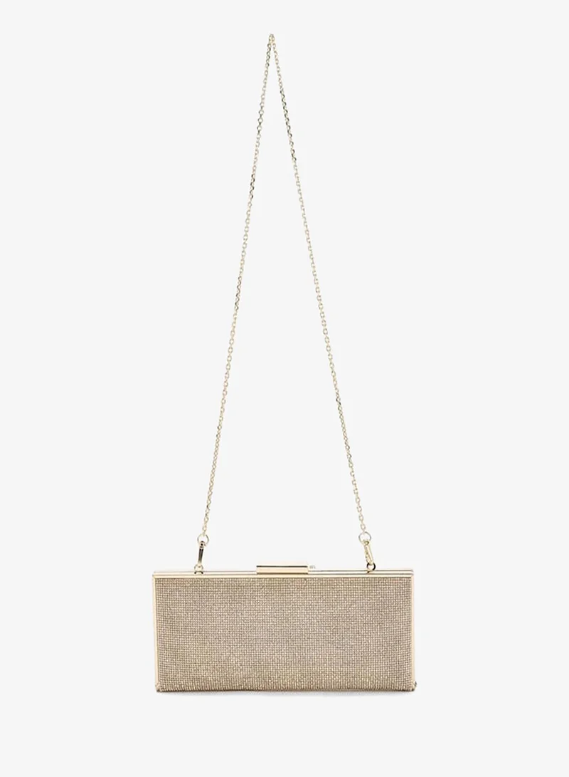 Celeste Embellished Clutch With Chain Strap Ramadan Collections