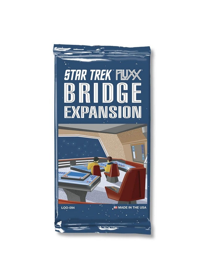 Looney Labs Looney Labs Star Trek Fluxx: Bridge Expansion - 2-6 Players - Card Games for Family - 5-30 Mins of Gameplay - Games for Family Game Night - Card Games for Kids & Adults Ages 8+ - English  - Image 1