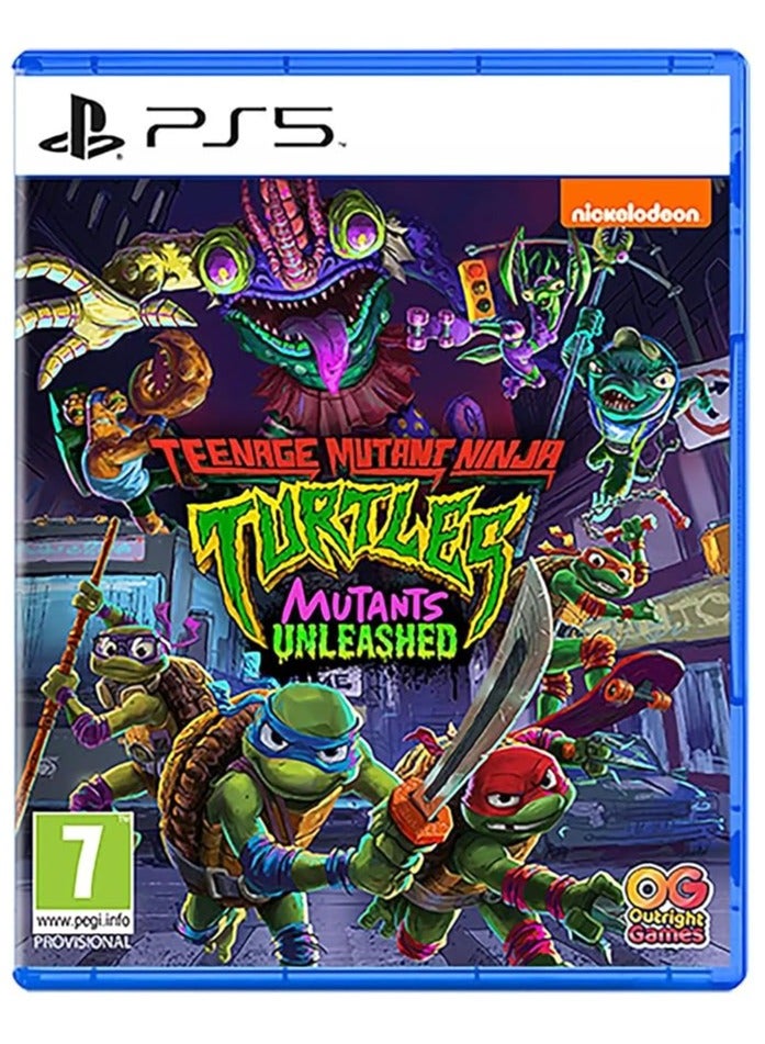 H120 Teenage Mutant Ninja Turtles Mutants Unleashed for PS5 - PlayStation 5 - Original - Image 1