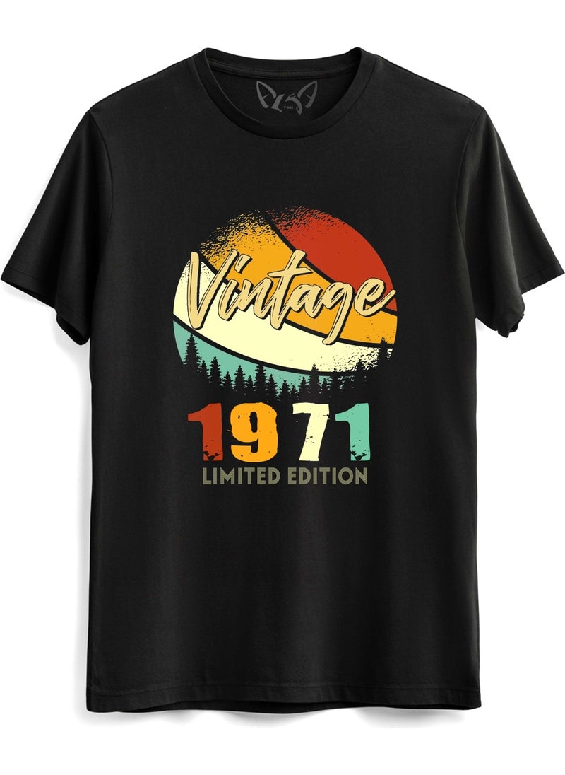 Alfa Tshirt Vintage 1971 Retro Black T-shirt  - Image 1