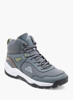 Kappa Mens Logo Detail Boots with Lace-Up Closure  - Image 1