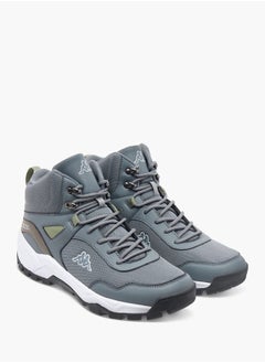 Kappa Mens Logo Detail Boots with Lace-Up Closure  - Image 2