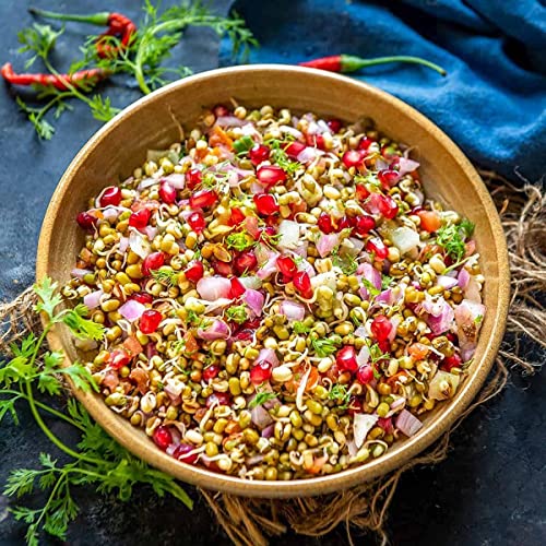 Stewit® Sprout Maker with 4 Compartments for Multi Purpose Use - Plastic Grocery Container Sprouted Grains Seeds Dal Channa Chole Ragi Organic Sprouting Jar (500ml,4-Layer) - Image 2