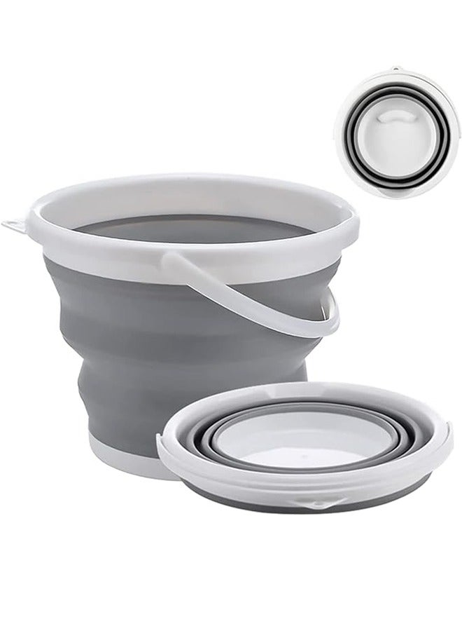 Collapsible Plastic Bucket 5L(1.32 Gallon) - Image 1