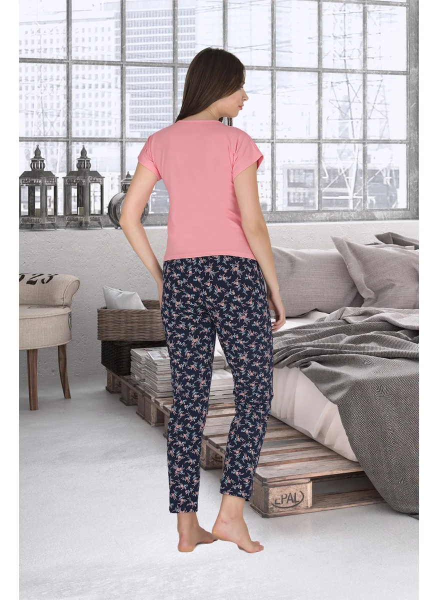 سينسو Women's Short Sleeve Pajama Set PJ3009