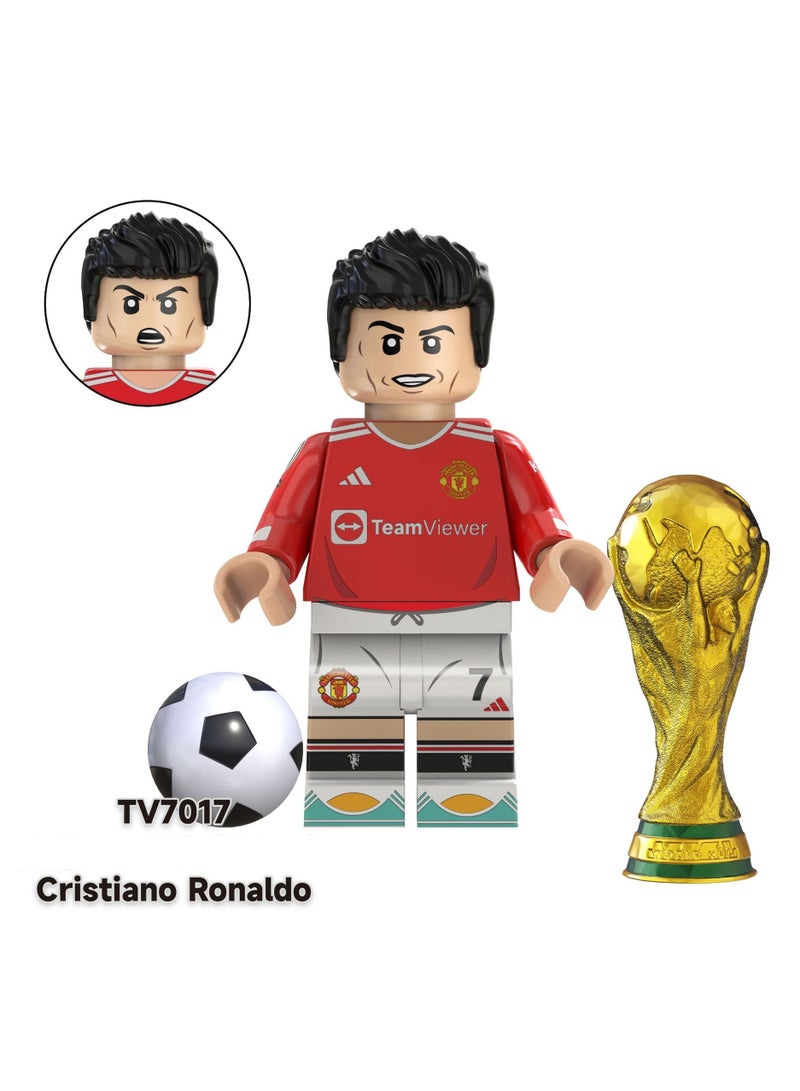 Nariele سلسلة نجوم كرة القدم - ألعاب بناء قطع أثرية لمباريات كأس العالم - Image 2