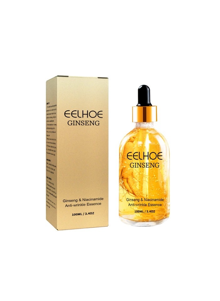 EELHOE One Ginseng Per Bottle, Ginseng Polypeptide Anti-Wrinkle Essence, Ginseng Anti Ageing Serum for Women