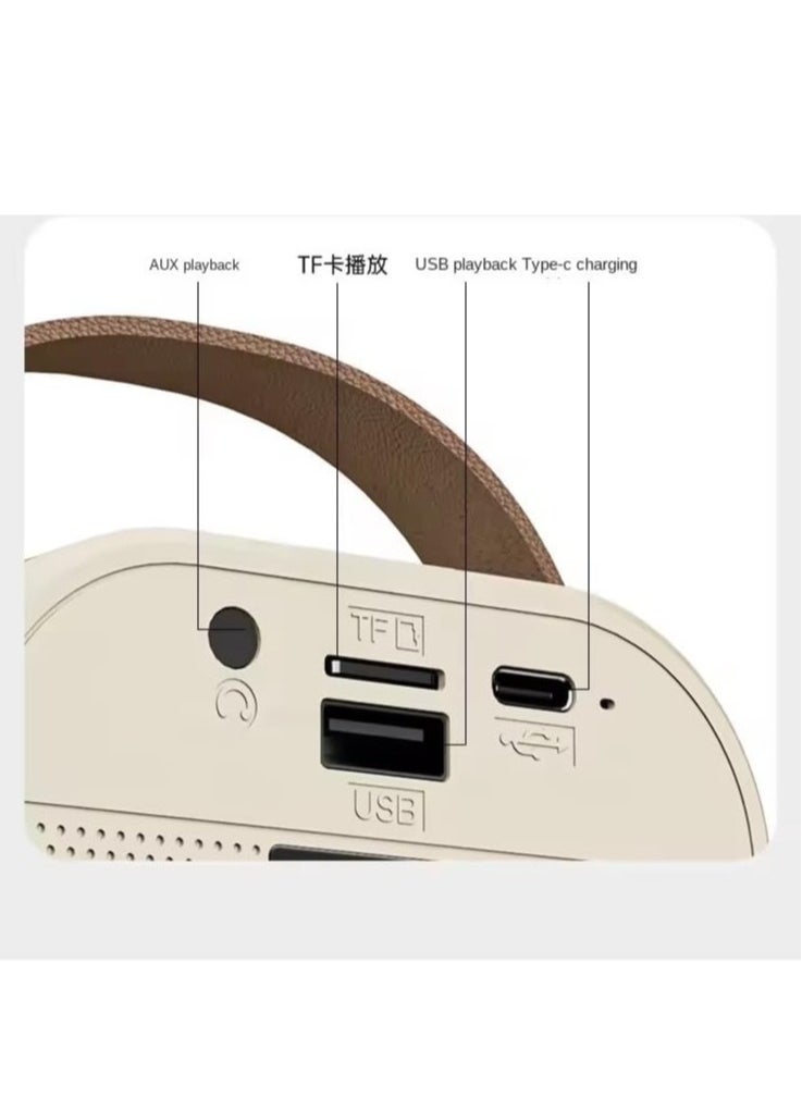 JAJEEK "New Kids Karaoke Machine – Portable Bluetooth Speaker with Wireless Microphone, Pre-Loaded Songs, RGB LED Lights, and Music Player. Perfect for Boys and Girls Aged 3-10, Ideal for Family Fun, Parties, and Home Entertainment." - Image 2