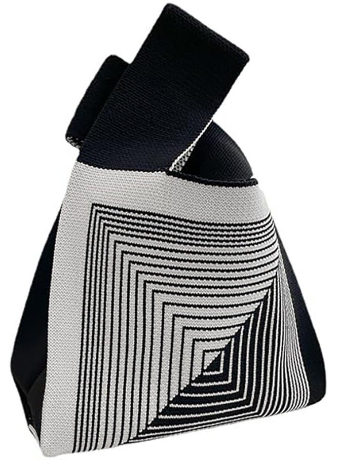 Wrist Handbag for Women Wristlet Handbag Sleeve Knot Pouch Portable Purse Tote Gift Bag  - Image 1