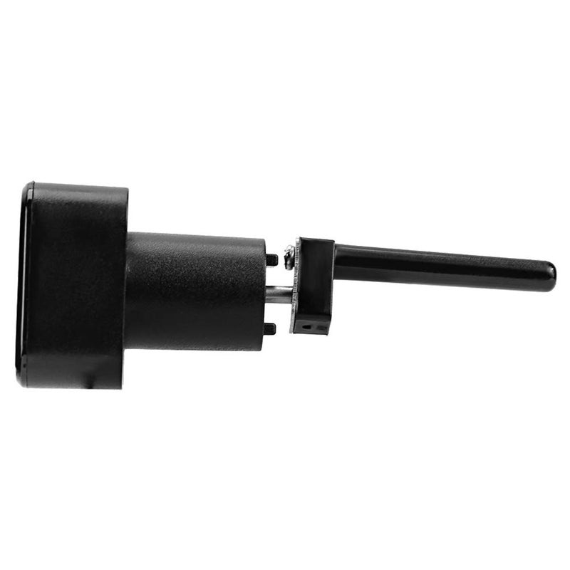 Smart Digital Fingerprint Drawer Lock Rechargeable ABS Stainless Steel Black 20 User Capacity - Image 3