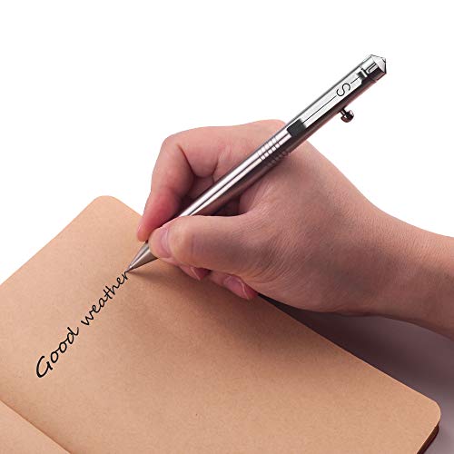 SMOOTHERPRO Bolt Action Pen Decent Stainless Steel Compatible with Pilot G2 Refill Durable Stainless Steel Clip for EDC Pocket Design (SSG050) - Image 3