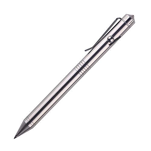 SMOOTHERPRO Bolt Action Pen Decent Stainless Steel Compatible with Pilot G2 Refill Durable Stainless Steel Clip for EDC Pocket Design (SSG050) - Image 5