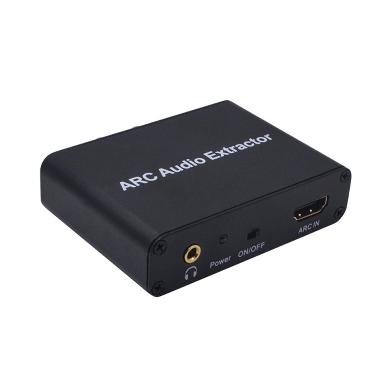 محول HD ARC يدعم إخراج صوتي 5.1 قناة - مستخرج صوت ARC بتردد 192 كيلوهرتز مع واجهات متعددة للإخراج المتزامن للمسرح المنزلي - Image 3
