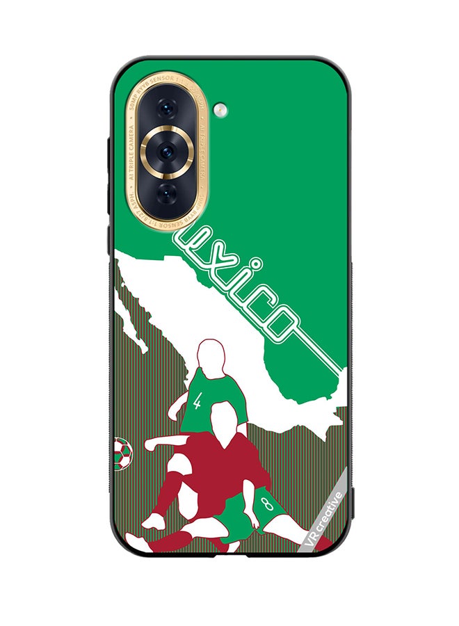 VR CREATIVE Protective Case Cover For Huawei Nova 10 Mexico Football Soccer Players Design Multicolour - Image 1