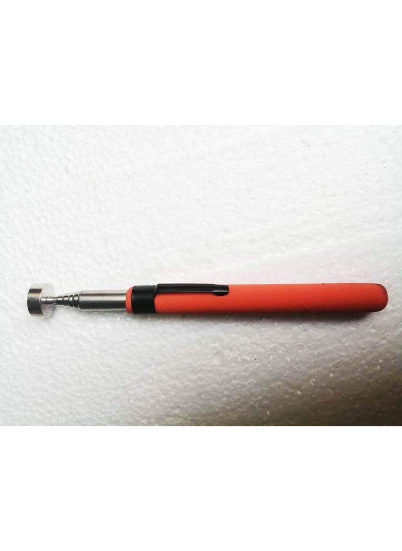 Generic FTE Telescopic Magnetic Pen to Pickup Keys nut Bolts from Where You Cannot Access Your Hand Stainless Steel Pickup Capacity Half KG Size 15cm When Closed 72cm When Open  - Image 1