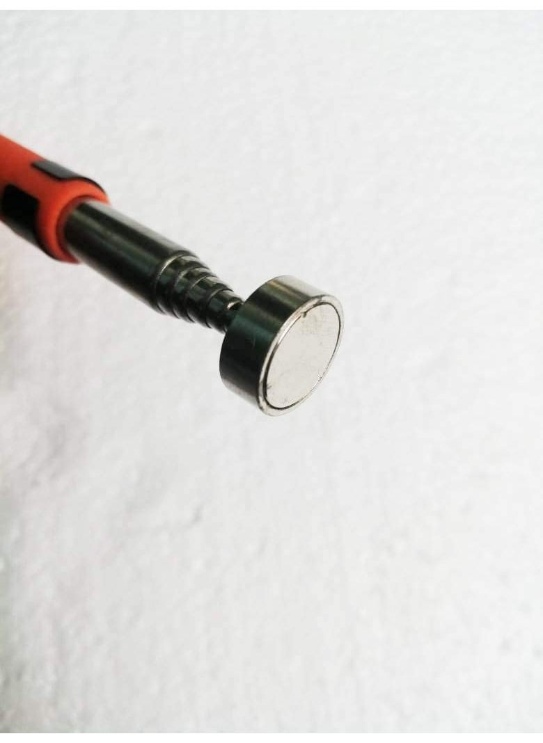Generic FTE Telescopic Magnetic Pen to Pickup Keys nut Bolts from Where You Cannot Access Your Hand Stainless Steel Pickup Capacity Half KG Size 15cm When Closed 72cm When Open  - Image 3