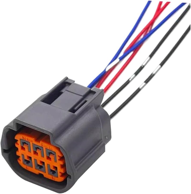 6 Pin Waterproof Car Connector Throttle Wire Harness 20 Sets 6p Female A - Image 1