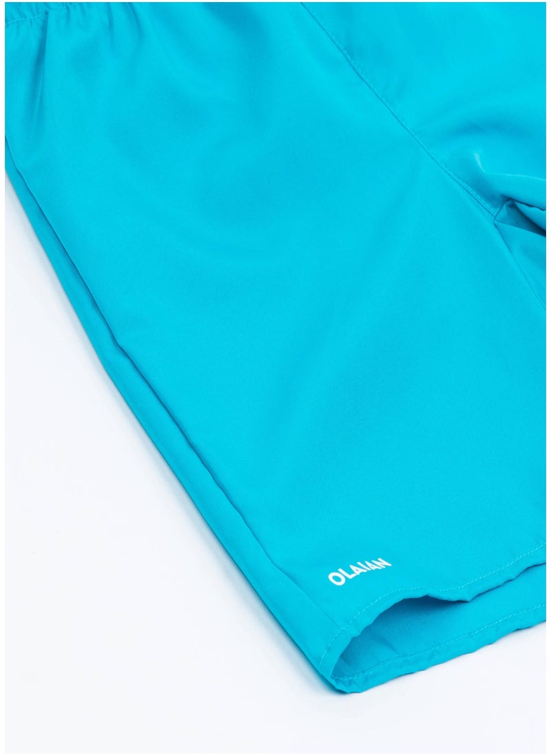 OLAIAN OLAIAN by DECATHLON, Boy’s swim shorts - 100 sky blue  - Image 1