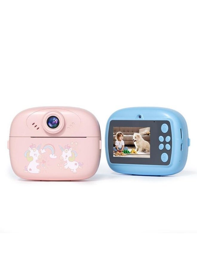 Instant Print Kids Digital Camera – 12MP Photo & 1080P Video – Dual Lens Selfie Mode – 2 Rolls BPA-Free Thermal Paper – DIY Frames, Filters & Puzzle Games – Rechargeable Battery – Fun Toy for Boys & Girls Ages 3-12 - Image 5