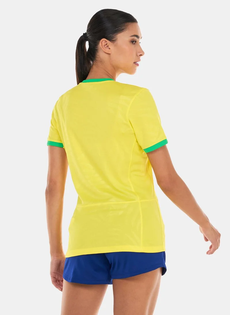 Nike Women's Brazil 2023 Stadium Home Dri-FIT Football Jersey