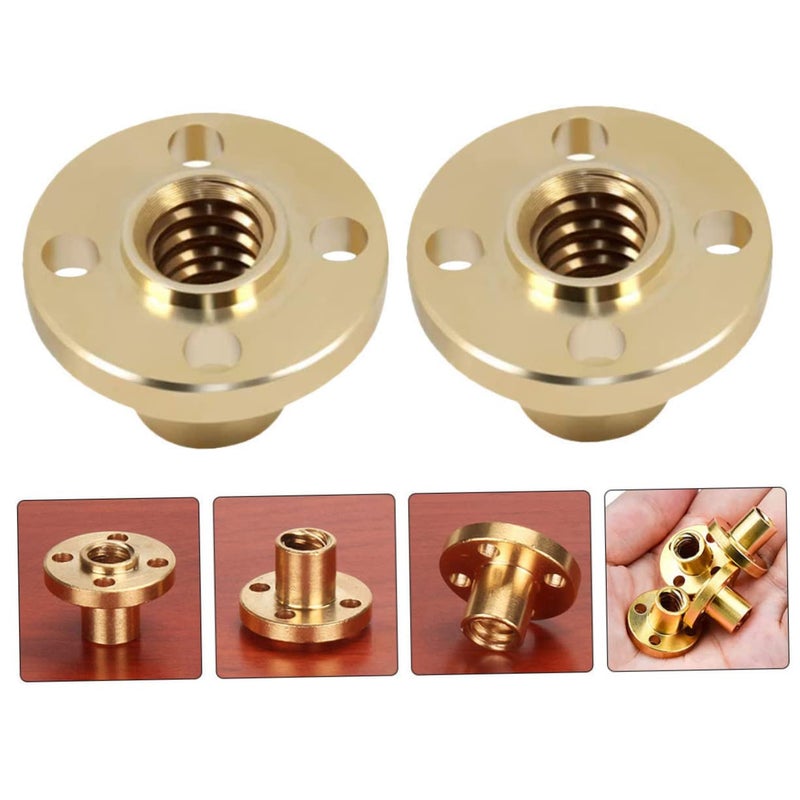 2Pcs High Precision Trapezoidal Nut for Printer Stepper Motor and Machine Tool Rails - Image 5
