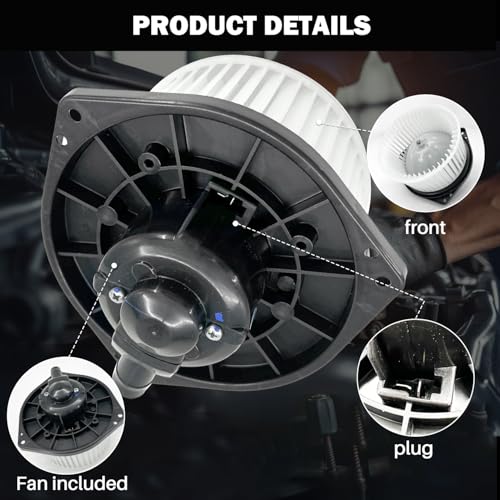 Aspligo 700038 AC Heater Blower Motor Fan Assembly Fit for Mitsubishi Lancer 2002-2007, Outlander 2003-2006 MR568593 - Image 3