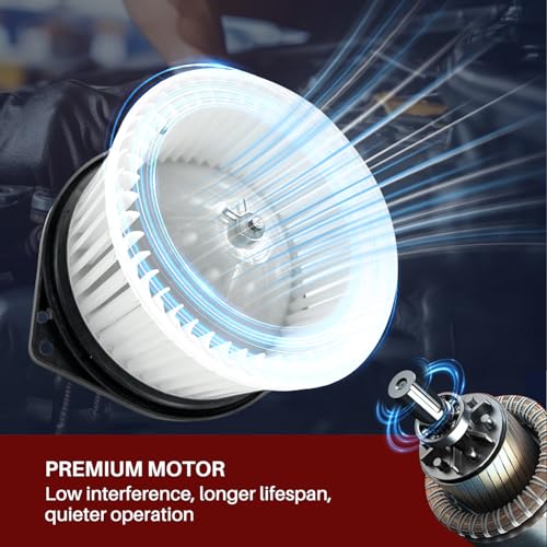 Aspligo 700038 AC Heater Blower Motor Fan Assembly Fit for Mitsubishi Lancer 2002-2007, Outlander 2003-2006 MR568593 - Image 5