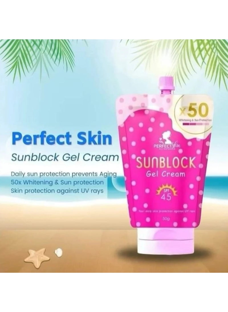 Perfect skin new packing sunblock 50g spf45 - pzsku/ZDF8D83E405024966C6ECZ/45/_/1731060485/e42a0e2c-b337-452d-9b57-9f5da395afd9