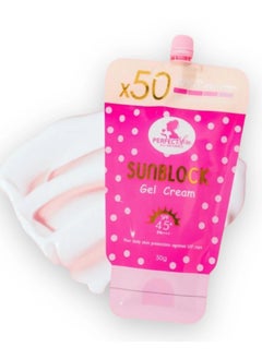 Perfect Skin Perfect skin new packing sunblock 50g spf45  - Image 1