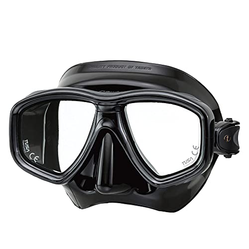 TUSA M212 Freedom Ceos Scuba Diving Mask BlackBlack - Image 1