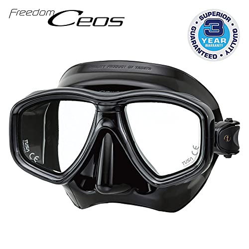 TUSA M212 Freedom Ceos Scuba Diving Mask BlackBlack - Image 3