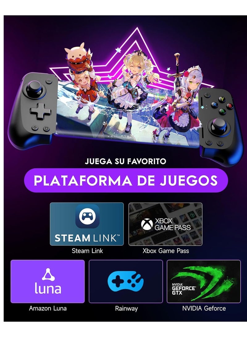 EasySMX موبايل لعبة تحكم M10 موبايل لعبة تحكم لالروبوت مع قاعة عصا التحكم / الزناد - الكمون المنخفض - التوصيل والتشغيل - Image 2